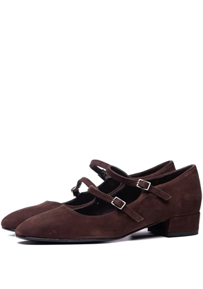 Poche Paris buckle-strap pumps - Brown