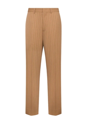 Moschino pinstriped tailored trousers - Brown