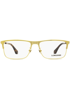 Longines LG5005-H rectangle-frame optical glasses - Gold