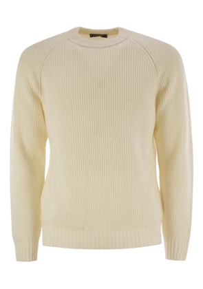 Peserico crew-neck ribbed sweater - Neutrals