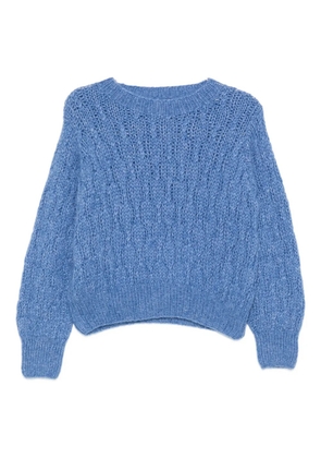 Maiami cable-knit sweater - Blue