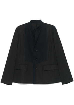sacai poplin jacket - Black