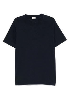 Drykorn linen-blend T-shirt - Blue