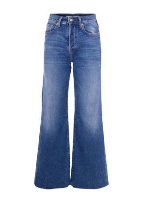 Cycle wide-leg jeans - Blue