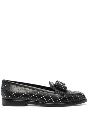 Ferragamo Viva studded loafers - Black