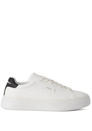 Karl Lagerfeld Konvert logo-embossed sneakers - White