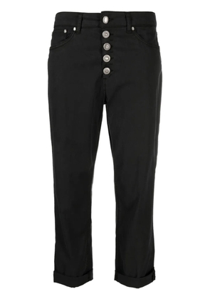 DONDUP Koons loose-fit cropped jeans - Black