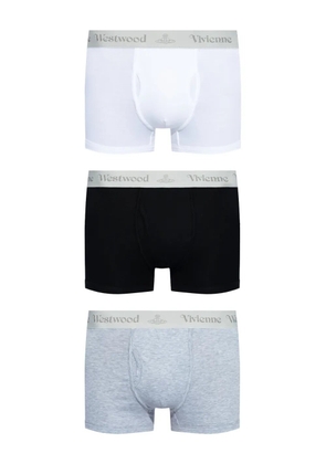 Vivienne Westwood logo-waistband organic-cotton blend boxers - Black
