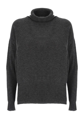 OLIVER LATTUGHI high-neck sweater - Grey