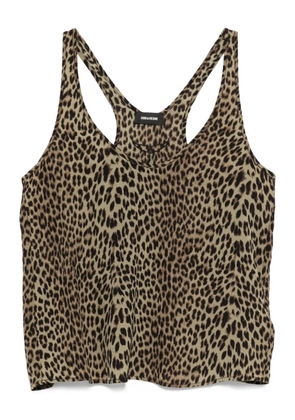Zadig&Voltaire leopard-print top - Green