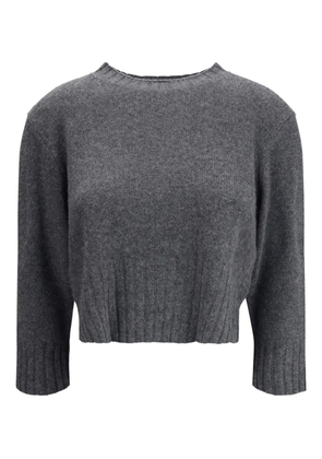 Loulou ribbed cashmere sweater - Grey