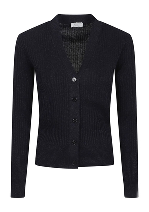 Peserico V-neck cardigan - Blue