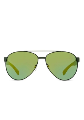 Lacoste pilot-frame sunglasses - Green