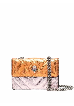 Kurt Geiger London Kensington metallic wallet-on-chain - Pink