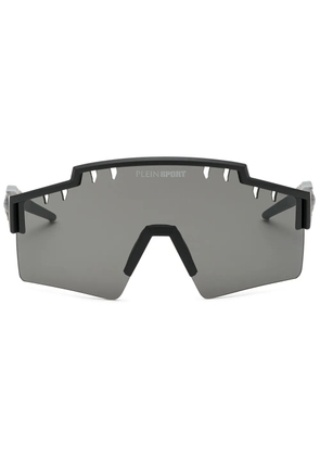 Plein Sport Tiger-frame sunglasses - Black