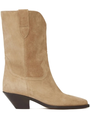 ISABEL MARANT 50mm Dahope boots - Neutrals