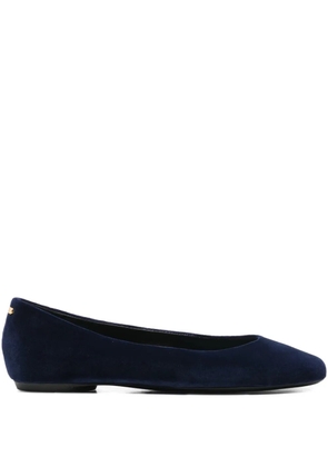 Lanvin round ballet flats - Blue