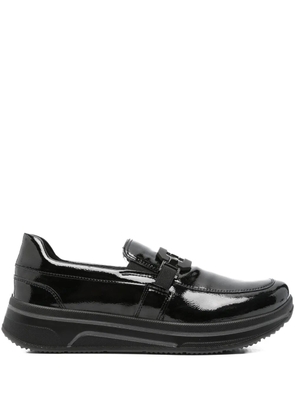 ARA Sapporo patent-leather loafers - Black