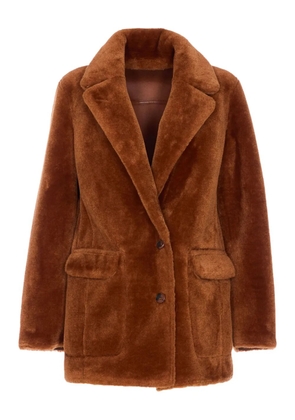 Urbancode reversible faux-fur coat - Brown