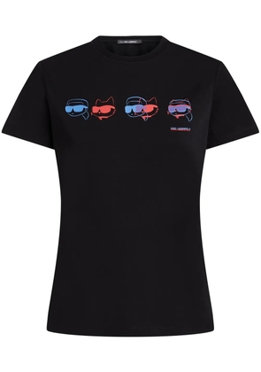 Karl Lagerfeld printed T-shirt - Black