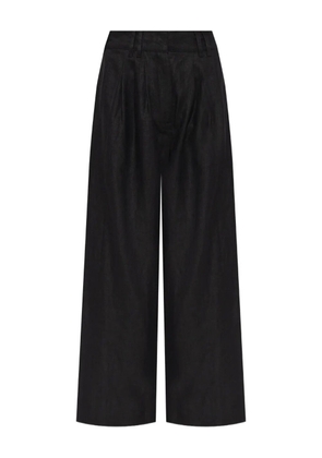 Posse pleated palazzo pants - Black