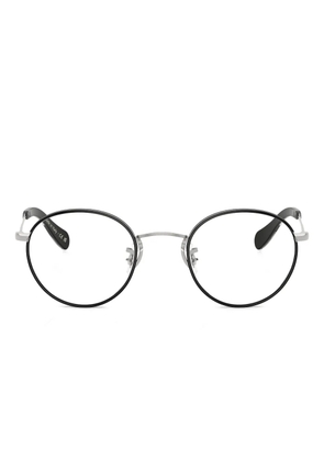 Oliver Peoples round-frame glasses - Black