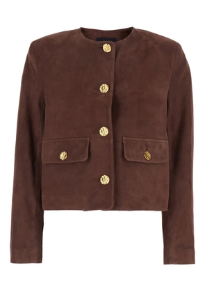 Arma buttoned pocket jacket - Brown