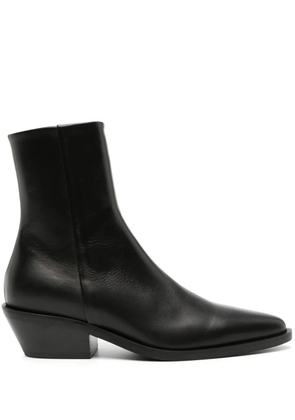 A.EMERY Hudson leather ankle boot - Black