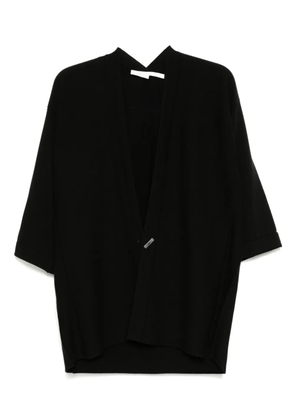 Label Under Construction Haori cardigan - Black