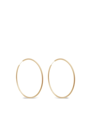 We by WHITEbIRD 14K yellow gold large Yvette hoop earring