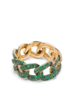 SHAY 18K yellow gold emerald ring