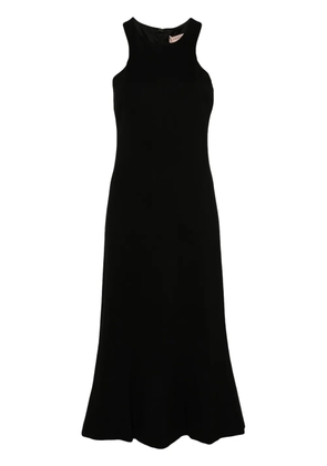 TWINSET halterneck midi dress - Black