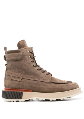 Buttero lace-up ankle boots - Brown