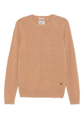 Impure Charlie crew-neck sweater - Brown