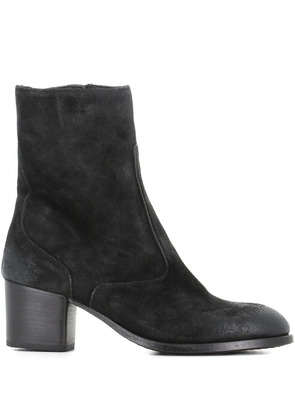 Pantanetti suede ankle boots - Black