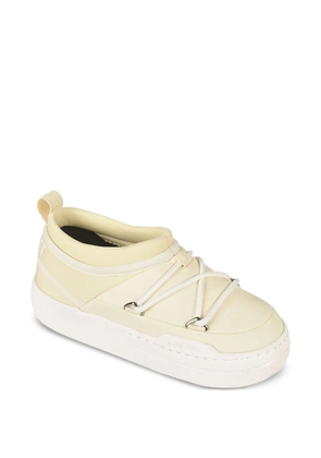 Moon Boot Park Icon lace-up flat sneakers - Yellow
