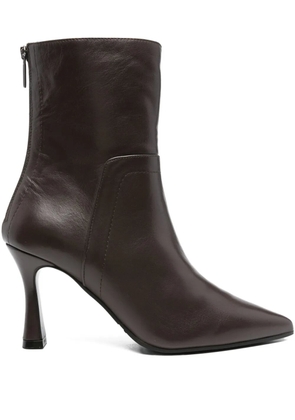 Evaluna pointed-toe heeled boots - Brown
