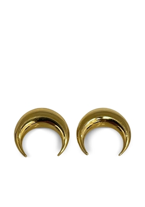 Marine Serre Moon Studs earrings - Gold