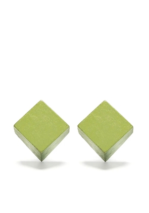Monies geometric earrings - Green
