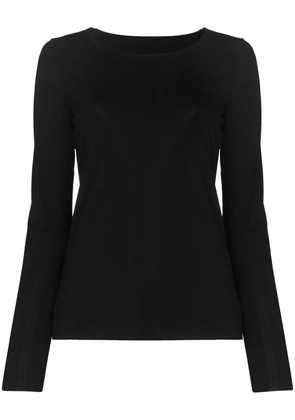 Wolford Aurora crew-neck top - Black