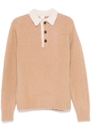 ASPESI knitted polo shirt - Neutrals