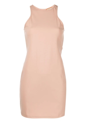 Lhd open-back dress - Neutrals