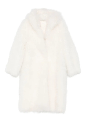 Liska hooded coat - White