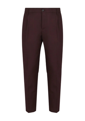 Department 5 pleated trousers - Red
