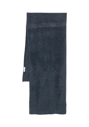 Lisa Yang brushed mohair scarf - Blue