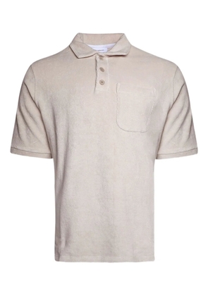 Saintwoods terry-cloth polo shirt - Grey
