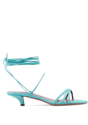 Paris Texas 35mm Linda lace-up sandals - Blue