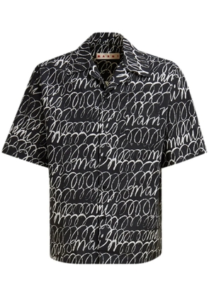 Marni graphic-print shirt - Black