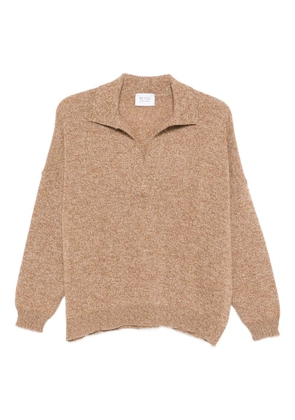 be you collared sweater - Brown
