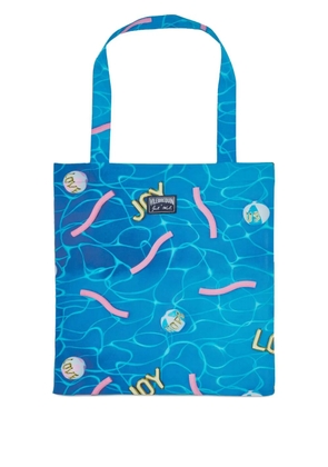 Vilebrequin Balade-print tote bag - Blue